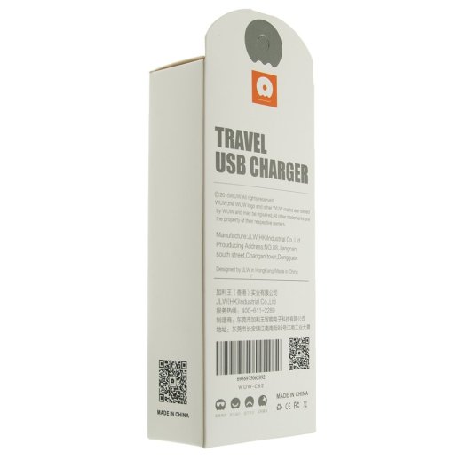 Зарядний пристрій WUW C62 2 usb 2.1 A TRAVEL CHARGER