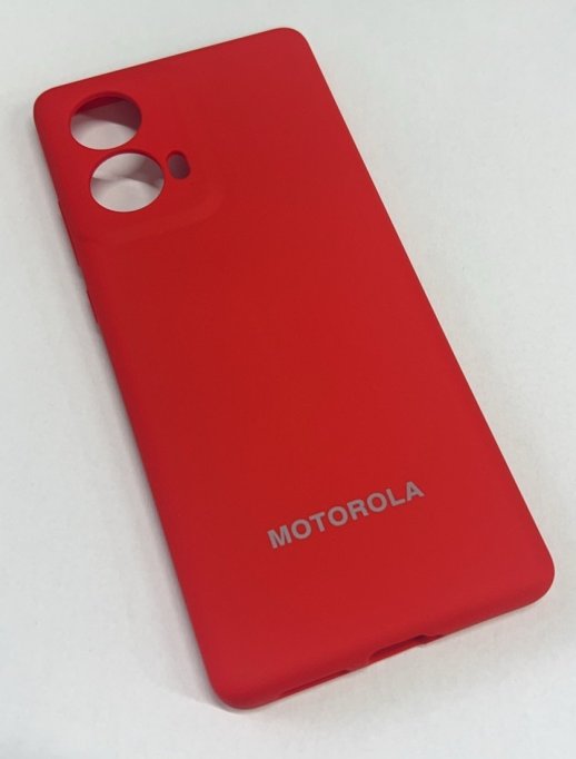 Чохол Silicone Case for Motorola G85 Red
