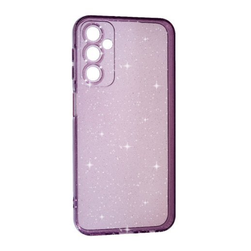 Силікон Clear Shine для Samsung A14 Violet