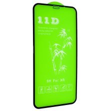 Захисне скло 11D для iPhone XR / 11 ЧОРНИЙ