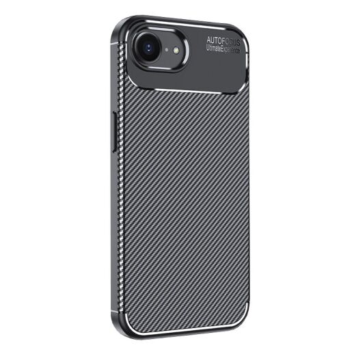 Накладка Tpu Carbon для Apple iPhone SE 4 Black
