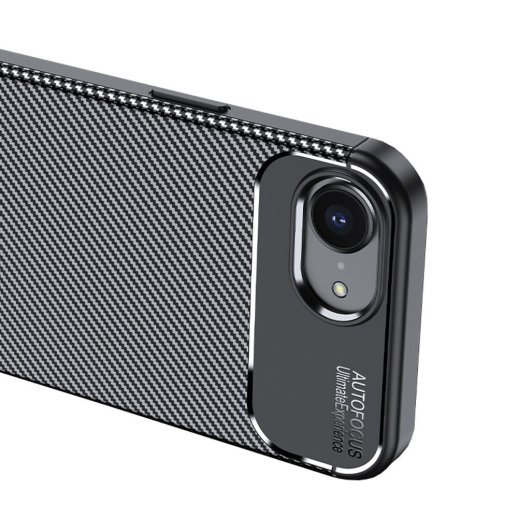 Накладка Tpu Carbon для Apple iPhone SE 4 Black