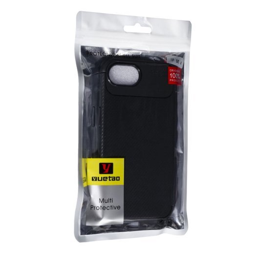 Накладка Tpu Carbon для Apple iPhone SE 4 Black