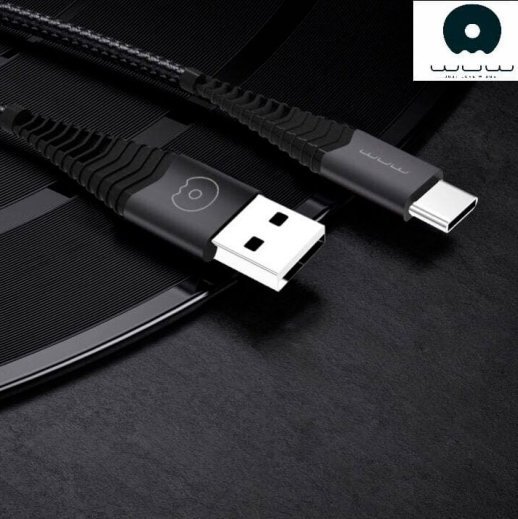 Кабель USB WUW X156 USB - Lightning 2A НЕЙЛОН ЧОРНИЙ