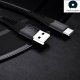 Кабель USB WUW X156 USB - Lightning 2A НЕЙЛОН ЧОРНИЙ