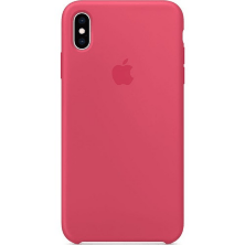 Чохол Silicone Case Original Apple iPhone Xs Hibiscus Pink