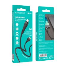 USB кабель BOROFONE BX46 Rush silicone charging data USB - Type-C