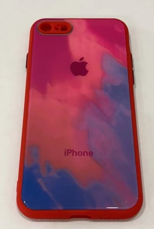 Case Glass Two Tone for Apple Iphone 8 05