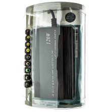 Універсальний зарядний пристрій для ноутбука AC/DC 120W з 10 перехідниками