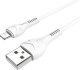 USB кабель HOCO X37 USB - Lightning 0,50м БIЛИЙ