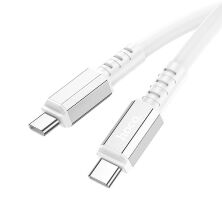 USB-C кабель HOCO X85 Type-C - Type-C 1метр, білий