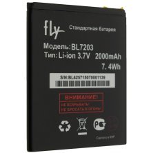 Акумулятор ОРИГІНАЛ КУЛЕК FLY BL7203 | IQ4405 Quad Evo Chic | IQ4413 Quad