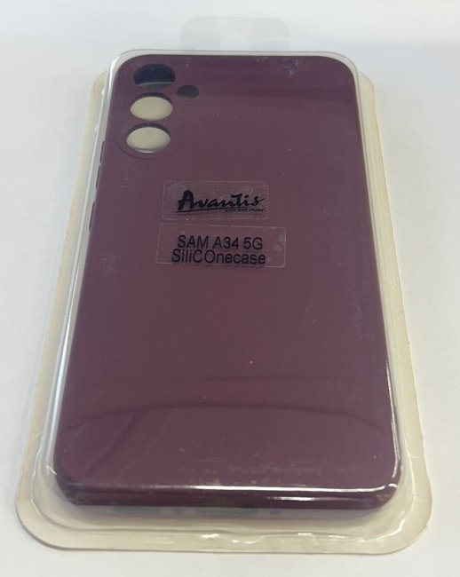 Avantis Full Silicone Case Samsung A34 Red