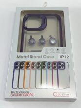 Чехол Metal Stand Case Apple Iphone 12  Marsala 7