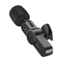 Бездротовий петличний мікрофон Borofone BFK12 TYPE-C, чорний