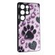 Накладка Fashion Mix для Samsung S25 Ultra Pink Paws