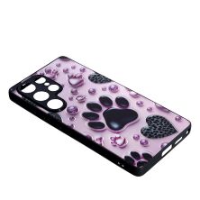 Накладка Fashion Mix для Samsung S25 Ultra Pink Paws