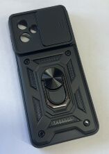 Armor Case With Curtain for Motorola G54 5G Чорний