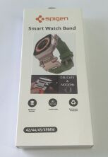 Ремінець для Apple Watch Spigen 42/49mm Green/Silver