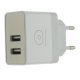 Зарядний пристрій WUW C82 LED 2 USB 2.1 A