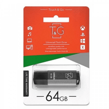 USB Flash Drive T&G TG121 Vega 64GB Стальной