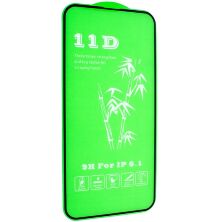 Захисне скло 11D для APPLE IPHONE 13 6,1" ЧОРНИЙ