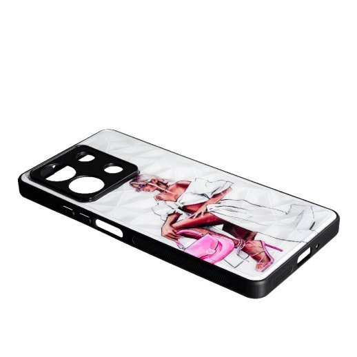 Накладка Prisma Ladies New для Xiaomi Redmi Note 13 (5G) Pink Bag