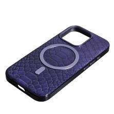 Накладка Puloka Snake with MagSafe для Apple iPhone 16 Pro Max Violet