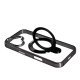 Накладка Metal Holder With Magsafe для Apple iPhone 16 Black