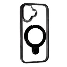 Накладка Metal Holder With Magsafe для Apple iPhone 16 Black