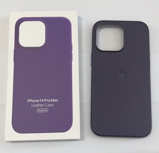 Чохол Leather Case Apple Iphone 14 ProMax  MagSafe
