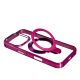 Накладка Metal Holder With Magsafe для Apple iPhone 16 Pro Rose