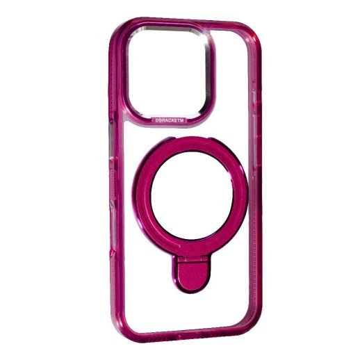 Накладка Metal Holder With Magsafe для Apple iPhone 16 Pro Rose