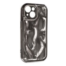 Накладка Aluminium Case для Apple iPhone 15 Silver