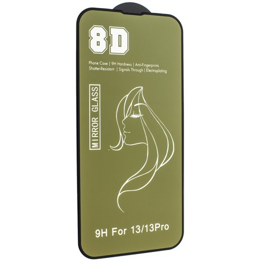 Захисне скло 8D MIRROR APPLE IPHONE 13 6,1"