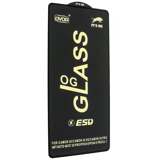 Захисне скло PREMIUM IT'S ME OG GLASS Tecno COMON 30 ЧОРНИЙ