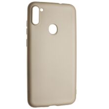 Матова силіконова накладка ROCK Samsung A11 (A115) (золотий)