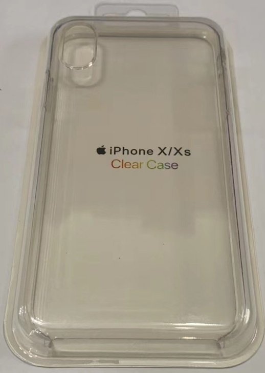 Чохол Silicone Case Original Apple iPhone Xs Прозрачный