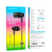 Дротові навушники BOROFONE BM67, чорний
