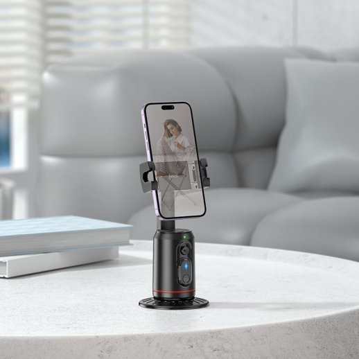 Монопод для селфі HOCO K23 Lotus Smart PTZ, ЧОРНИЙ