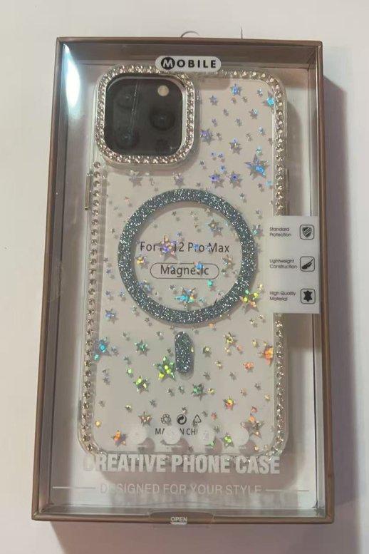 Case Stones and Stars MagSafe Apple for Iphone 12 ProMax