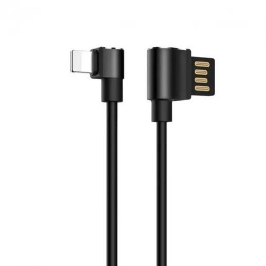 USB кабель HOCO U37 USB - Lightning 60 см ЧОРНИЙ