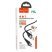 USB кабель HOCO U95 4В1 USB/Type-C - Type-C/Lightning 1.2M, чорний