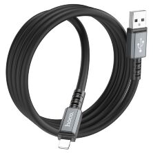 USB кабель HOCO X85 USB - Lightning 1метр, чорний