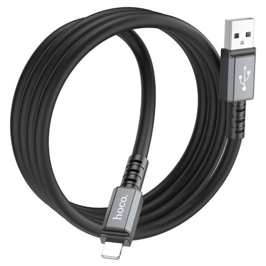 USB кабель HOCO X85 USB - Lightning 1метр, чорний