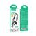 USB-C кабель HOCO X126 Experto PD30W lanyard Type-C - Lightning, 0.35m, чорний