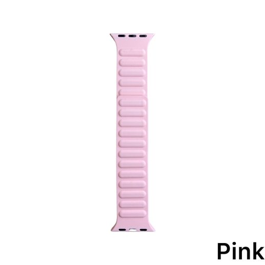 Ремінець для Apple Watch Silicone Magnetic 42/44mm Rose Gold