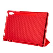 Чохол Smart Case With Pencil для Samsung T970 /T730 /TAB S7 FE /TAB S7 Plus /TAB S8 Plus /TAB S9 Plus /TAB S9 FE Plus /X800 Red