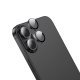 Скло для камери HOCO V15 APPLE iPhone 16 | iPhone 16 PLUS, чорний