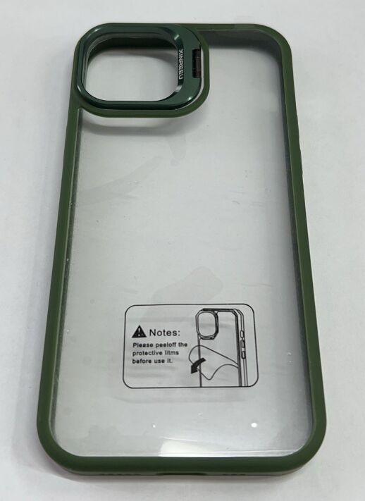 Чехол Metal Stand Case Apple Iphone 12 Dark Green 9